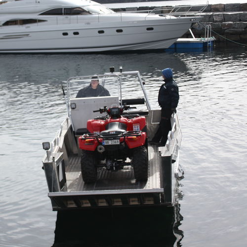 Barco profesional barco de desembarco - S 690 WT - MS Boat - fueraborda / de aluminio