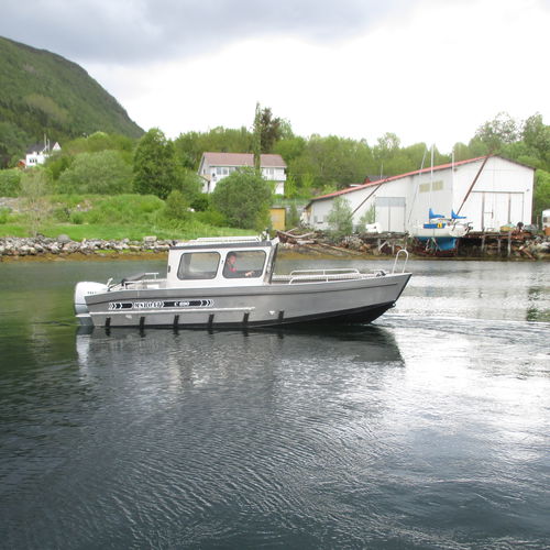 Barco profesional barco utilitario - C 690 - MS Boat - intraborda / de aluminio