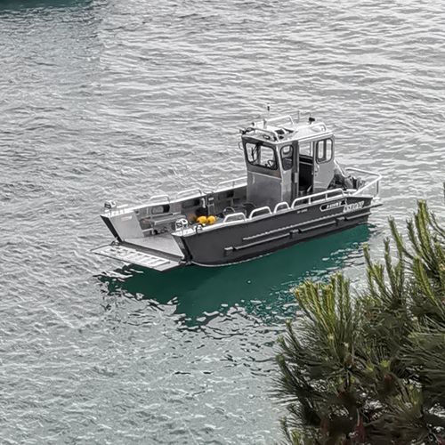 Barco profesional barco de desembarco - S610WT - MS Boat - intraborda / de aluminio