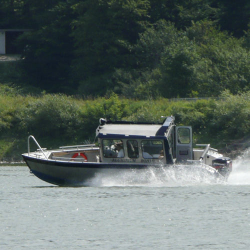 Barco profesional barco utilitario - C 750 - MS Boat - barco de pesca profesional / fueraborda / de aluminio