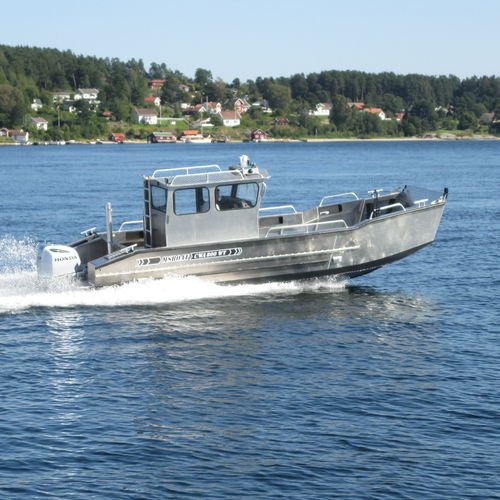 Barco profesional barco de desembarco - CWA 800 WT - MS Boat - fueraborda / de aluminio