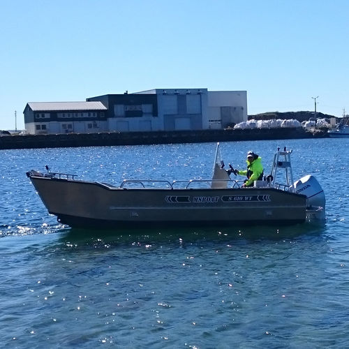 Barco profesional barco utilitario - S 610 WT - MS Boat - fueraborda / de aluminio