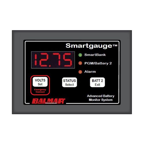 Indicador para barco - SmartgaugeTM - Balmar - de supervisión / digital / para batería