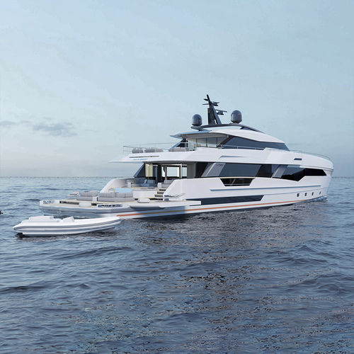 Superyate de crucero - 43 - WIDER Yachts - con caseta de timón / híbrido / con 5 camarotes