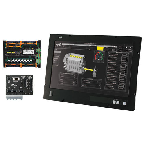 Sistema de control y mando para buque - NORIMOS 4 - NORIS Group GmbH - para yate / para sala de máquinas / para grupo electrógeno