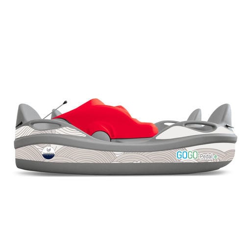 Hidropedal asistencia eléctrica - GOGO Pedal-E - GARDASOLAR SRL - para 5 personas / multicolor / propulsión eléctrica