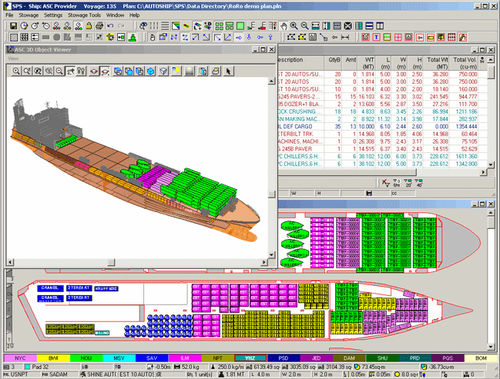 Software de carga - Autoship, Coastdesign Norway AS - para Ro-Ro