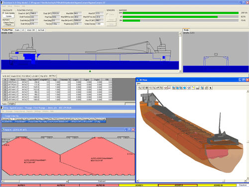 Software de carga - BULK CARGO - Autoship, Coastdesign Norway AS - para buque granelero