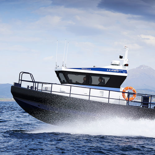 Barco profesional barco de trabajo - FF30 SEAWORK SHUTTLE - HUKKELBERG BOATS - barco de pasajeros / barco utilitario / barco de pesca profesional