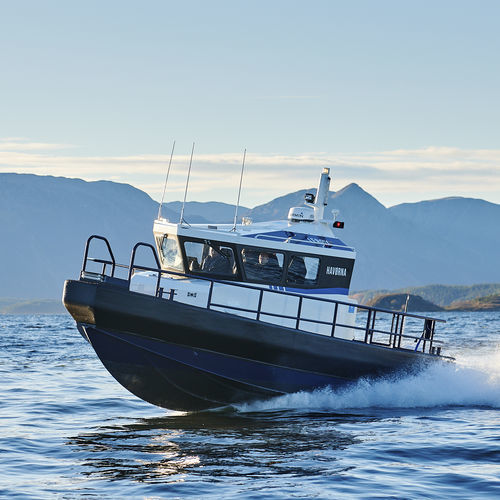 Barco profesional barco de vigilancia - FF33 MK2 SEAWORK SHUTTLE - HUKKELBERG BOATS - barco de salvamento / barco de trabajo / barco de pasajeros