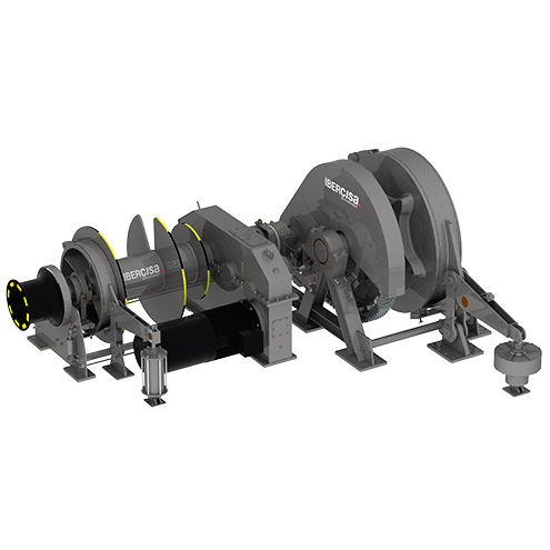Chigre para buque - Ibercisa Deck Machinery - para maniobrar anclas / de amarre / con motor hidráulico