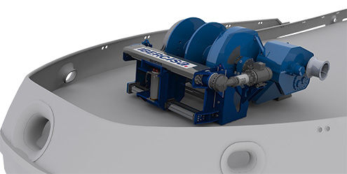 Chigre para buque - Ibercisa Deck Machinery - de remolcado / motor eléctrico