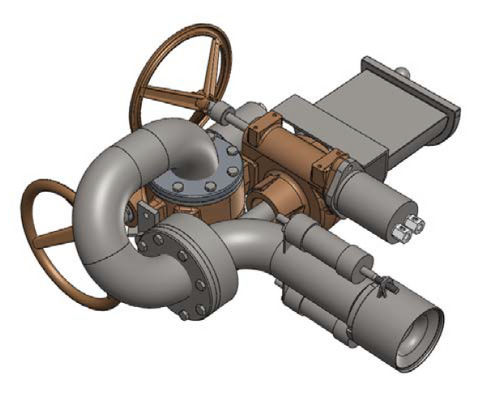 Bomba de impulsión de agua para cubierta de buque - MM302 HELIDECK - Jason Engineering