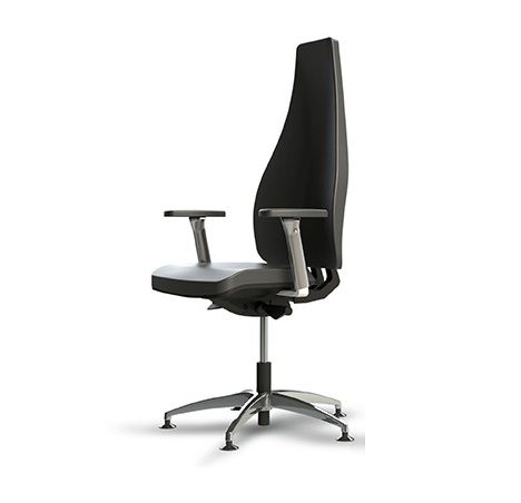 Silla de oficina para buque - OP 01 24H - Alu Design & Services AS  - ajustable / con reposabrazos