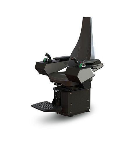 Asiento piloto - OP 50 / OP 60 - Alu Design & Services AS  - para operador / para barco de uso profesional / para barco offshore
