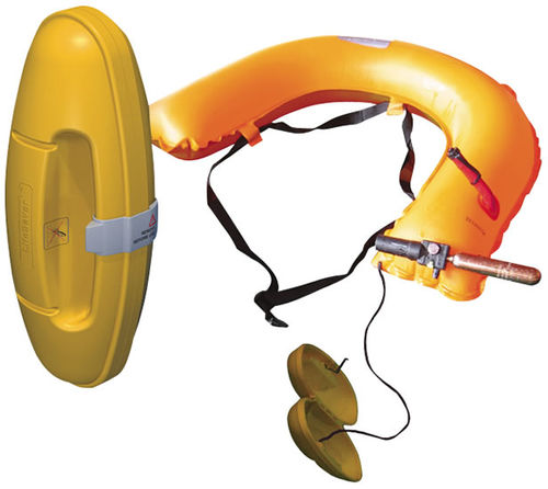 Salvavidas abierto de herradura para barco - 12001 - USHIP - inflable