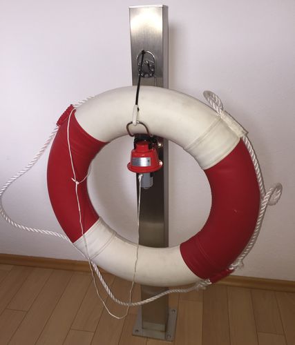 Soporte para boya herradura - SeaCurity GmbH - aro