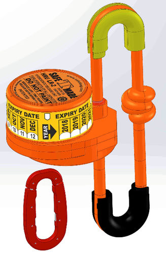 Sistema de liberación de balsa salvavidas - HRU-LR2 - SeaCurity GmbH - automático / hidrostático / para buque