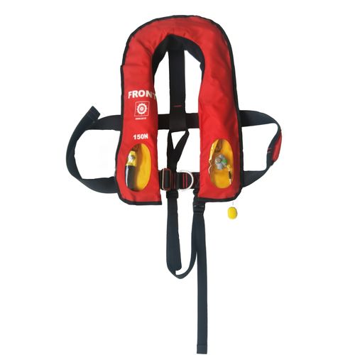 Chaleco salvavidas inflable automático - LS5200 - SeaCurity GmbH - 150 N / unisex / con arnés de seguridad