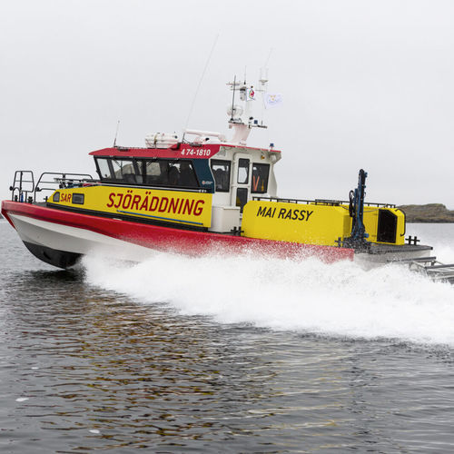 Barco profesional barco de salvamento - 15 M FAST - Swede Ship Marine AB - intraborda / diésel / de fibra de vidrio
