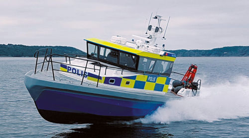 Barco profesional barco de vigilancia - 15 M FAST - Swede Ship Marine AB - de fibra de vidrio / de PRFV