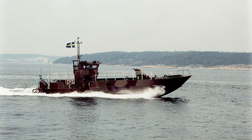 Barco profesional barco de vigilancia - 25 M FAST - Swede Ship Marine AB - intraborda / de aluminio