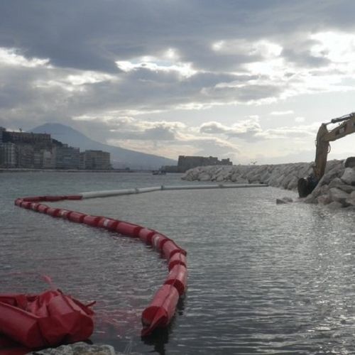 Barrera de contención - VDR- G - Vira Soluzioni - flotante / para puerto