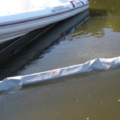 Barrera de contención - VHE - Vira Soluzioni - flotador rígido / para río