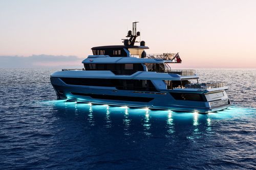 Superyate de crucero - B 120 - Bering Yachts - para expedición / explorer / con fly