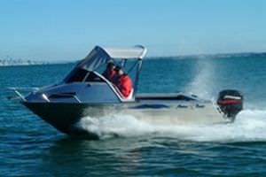 Day-cruiser fueraborda - 520 ANGLER  - Marco Boats - de pesca deportiva