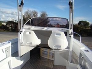 Walkaround fueraborda - 600 WALKAROUND - Marco Boats - de pesca-paseo / de aluminio