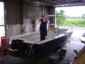 Barco open fueraborda - 650 CENTRE CONSOLE  - Marco Boats - de pesca deportiva / con T-top