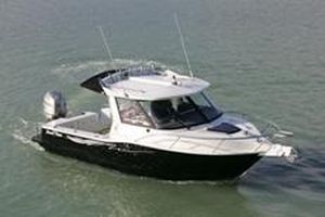 Cabin-cruiser fueraborda - 650 SOUWESTER - Marco Boats - con hard-top / de pesca deportiva