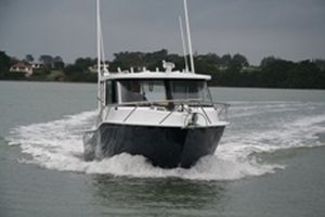 Cabin-cruiser fueraborda - 760 SOUWESTER - Marco Boats - con hard-top / de pesca deportiva