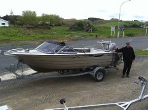 Day-cruiser fueraborda - 570 THRESHER - Marco Boats - de pesca deportiva