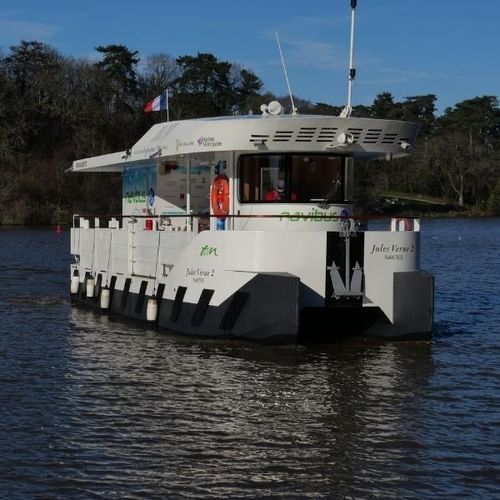 Barco profesional barco de pasajeros - NAVIBUS  - Navalu - catamarán / intraborda / de aluminio
