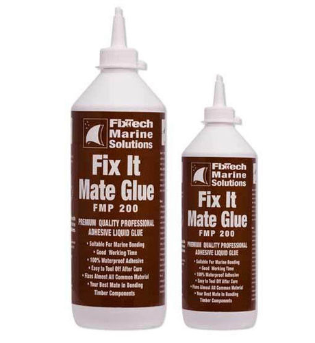 Cola de poliuretano - FIXIT MATE GLUE FMP200 - Fixtech Marine Solutions - multiusos / resistente al agua