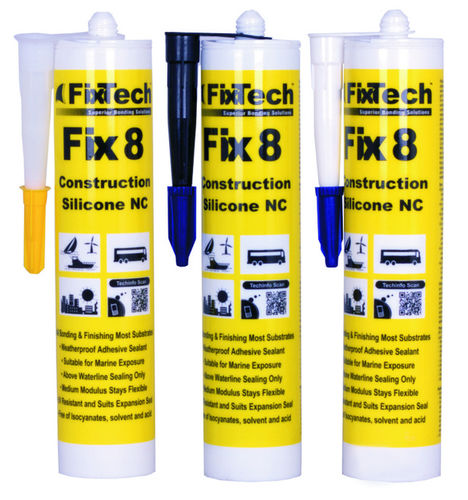 Masilla-cola silicona - Fix8  - Fixtech Marine Solutions - multiusos
