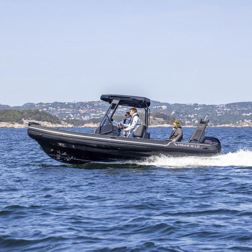 Embarcación neumática fueraborda - SP 660 - HIGHFIELD BOATS - semirrígida / con consola central / open