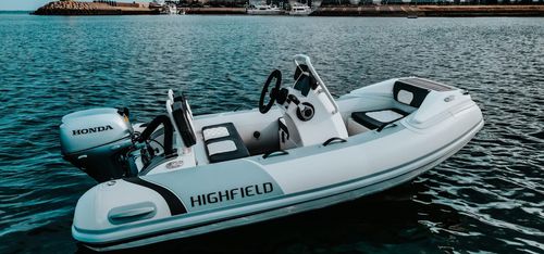 Embarcación neumática fueraborda - SP 300 - HIGHFIELD BOATS - semirrígida / con consola central / open