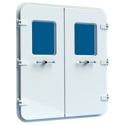 Puerta para buque - FRENCH CUSTOM - Bofor Marine Products  - con bisagra lateral