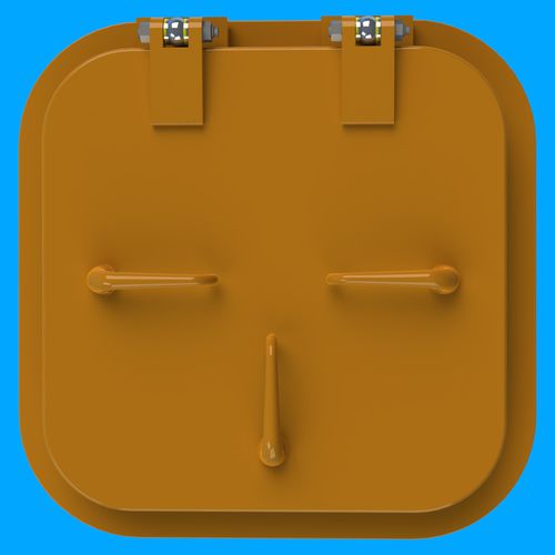 Escotilla para barco - HWTPR series - Bofor Marine Products  - para yate / cuadrada / abrible