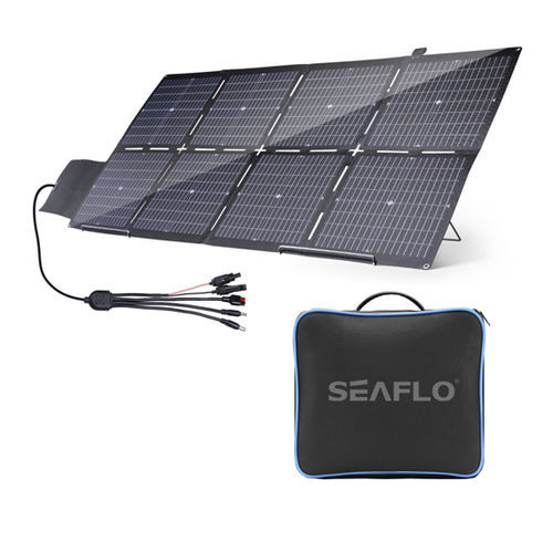 Panel solar plegable - SFSP1-W200-05 - SEAFLO - de silicio monocristalino / portátil / ligero