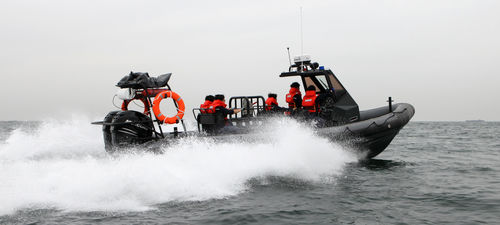 Barco profesional barco de vigilancia - Hyundai Lifeboats Co., Ltd.  - barco de salvamento / fueraborda / RIB