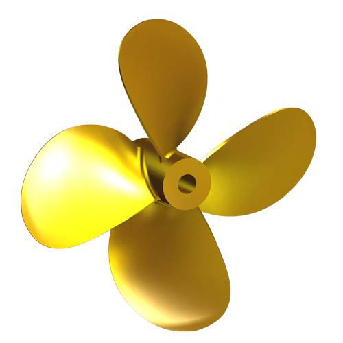 Hélice para barco - L7 - Italian Propellers S.r.l.  - de paso fijo / eje de hélice / 4 palas