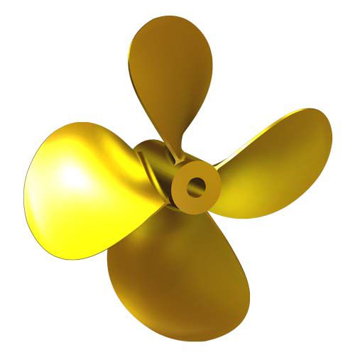 Hélice para barco - P9 - Italian Propellers S.r.l.  - de paso fijo / eje de hélice / 4 palas