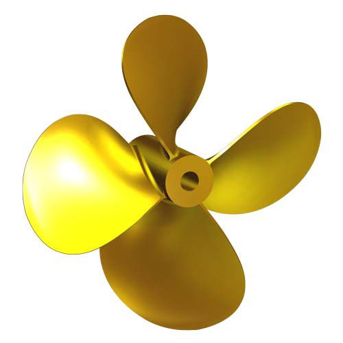 Hélice para barco - P10 - Italian Propellers S.r.l.  - de paso fijo / eje de hélice / 4 palas