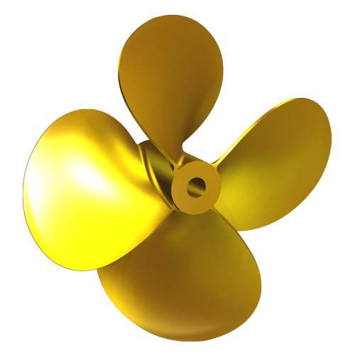 Hélice para barco - P12 - Italian Propellers S.r.l.  - de paso fijo / eje de hélice / 4 palas