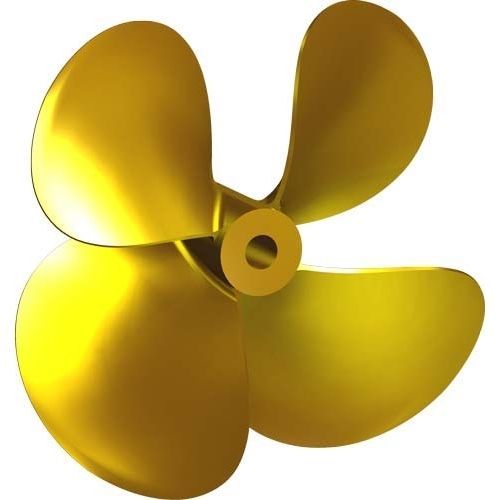 Hélice para barco - PV12 - Italian Propellers S.r.l.  - de paso fijo / eje de hélice / 4 palas