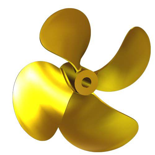 Hélice para barco - SH10 - Italian Propellers S.r.l.  - de paso fijo / eje de hélice / 4 palas